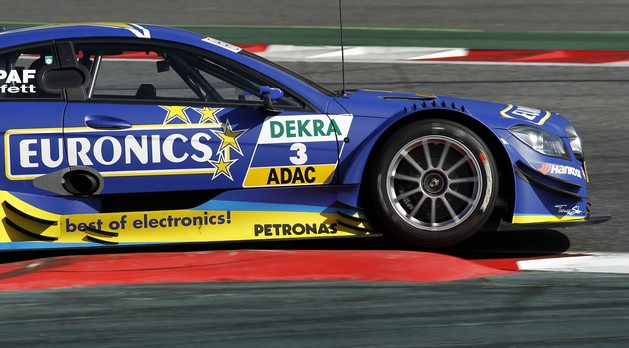 Paffet continues Mercedes domination of DTM testing