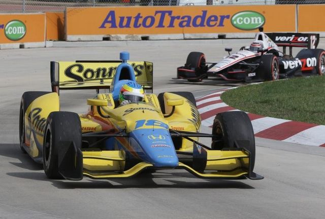 Conway dominates Detroit opener, Dixon 4th
