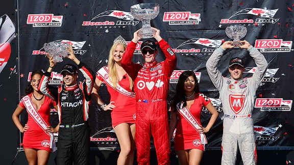 Dixon and Castroneves carry engine penalties into Fontana finale