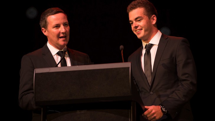 McLaughlin wins Rookie Awards, aims higher for 2014