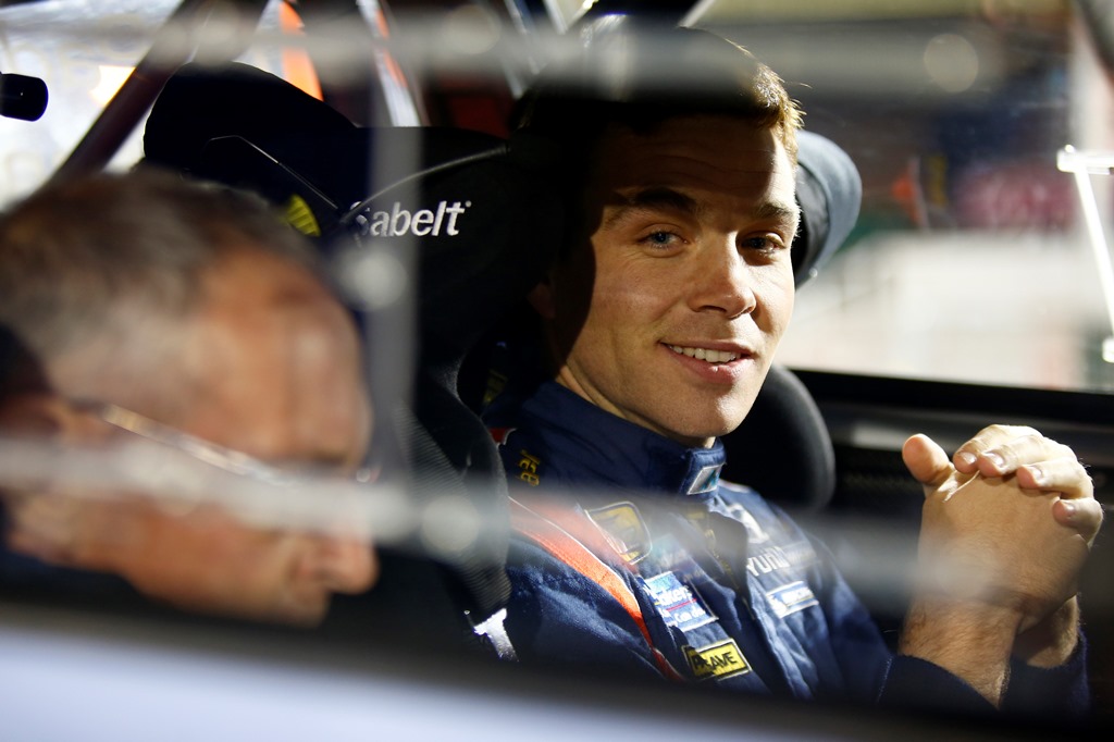 Paddon toughs it out on Rally Wales opening day
