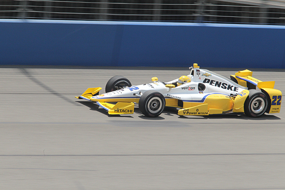 Pagenaud tops Fontana Indycar qualifying, Dixon to start sixth