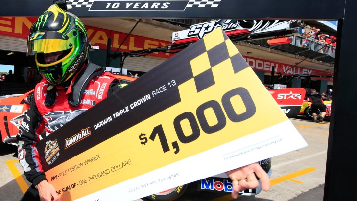 Courtney claims first Hidden Valley pole