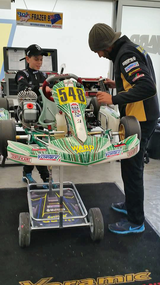 Early exit for Frazer in ROK Cup event