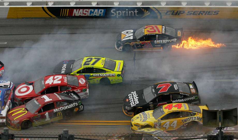 Keselowski takes victory in chaotic Talladega race