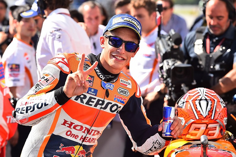 Stunning lap from Marquez nets Czech MotoGP pole