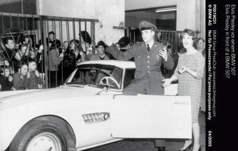 The BMW 507 of the “King”.