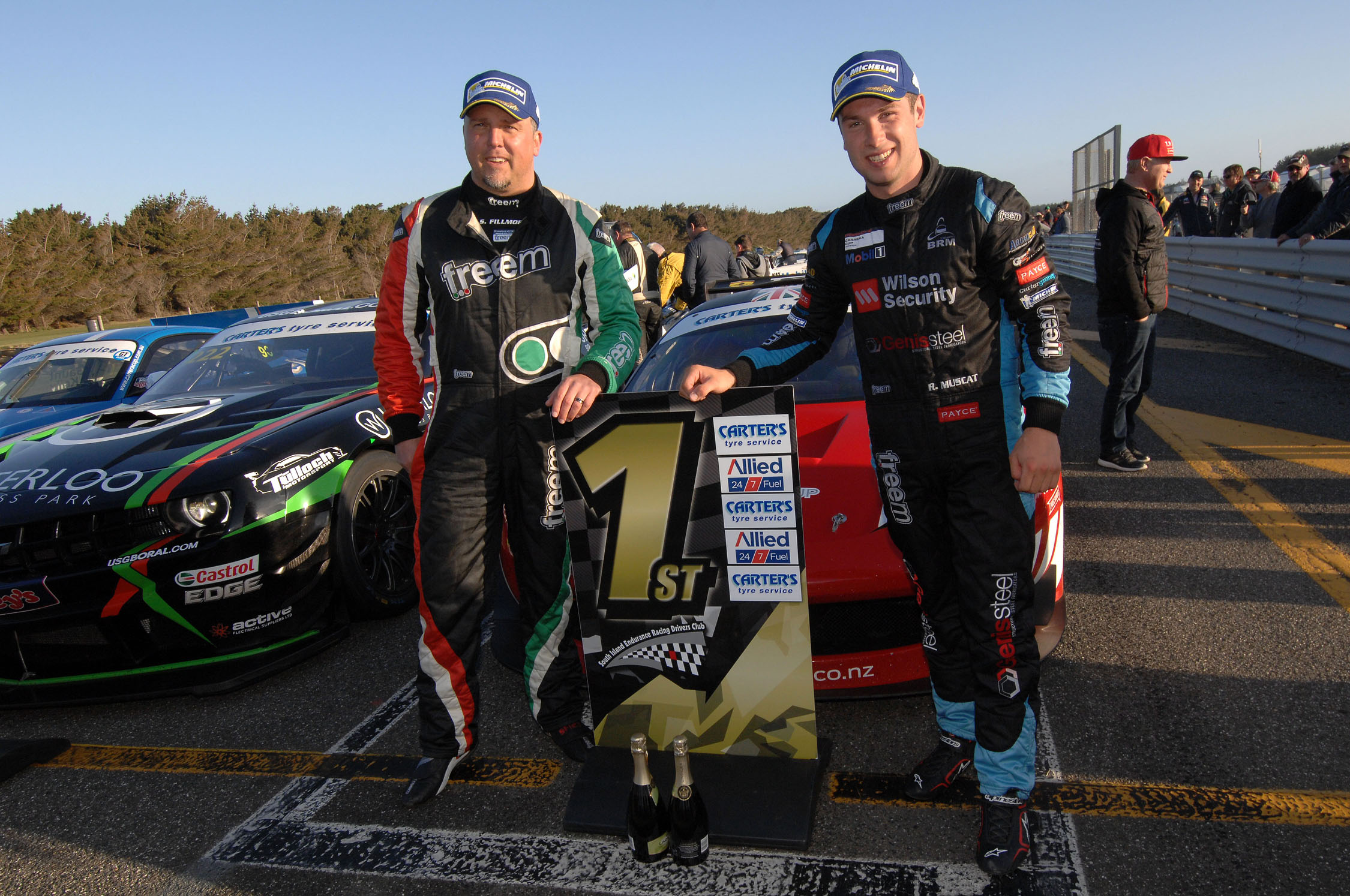 Fillmore/Muscat Ferrari win opening South Island Three Hour endurance round