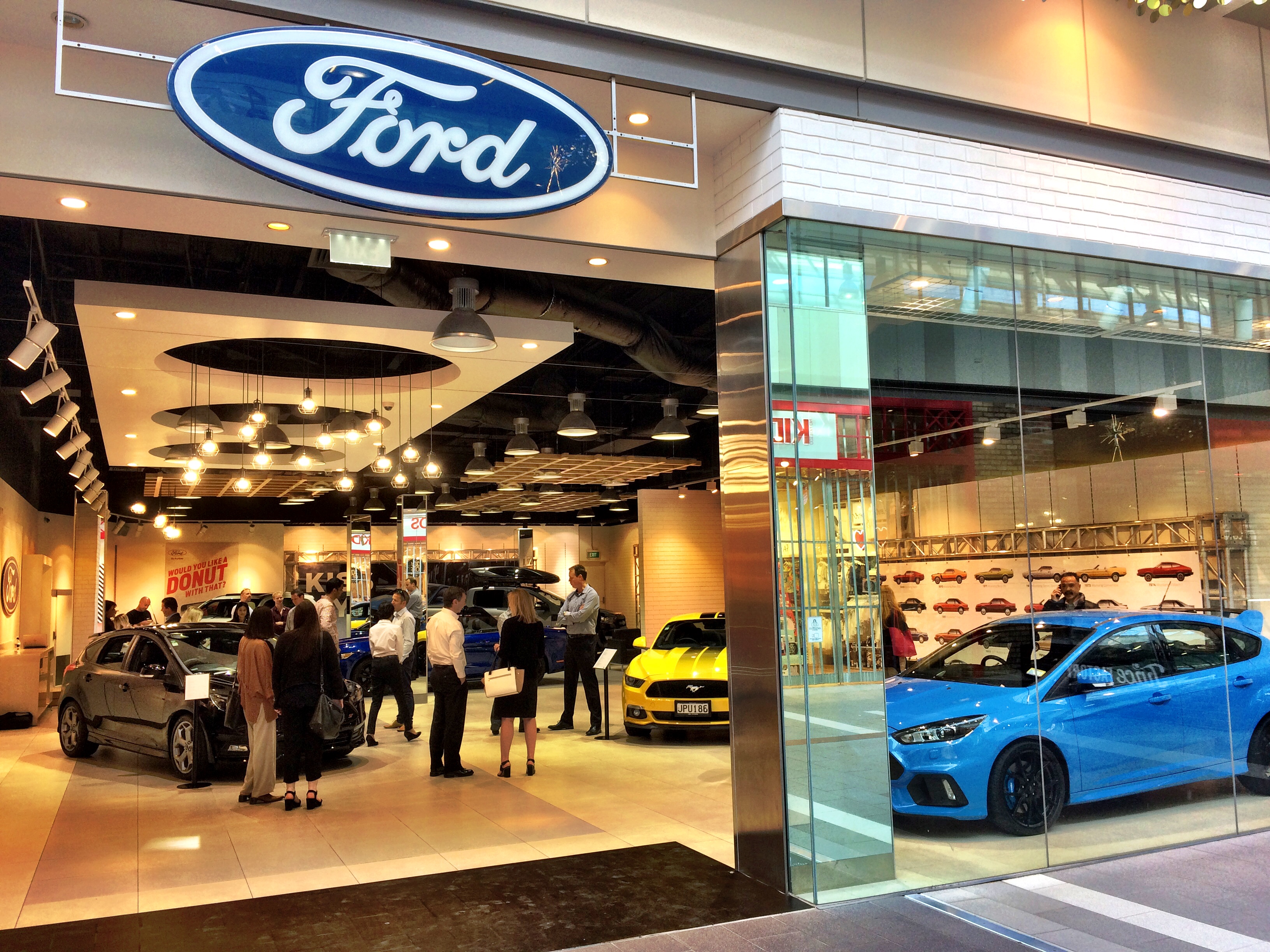 Ford pops up