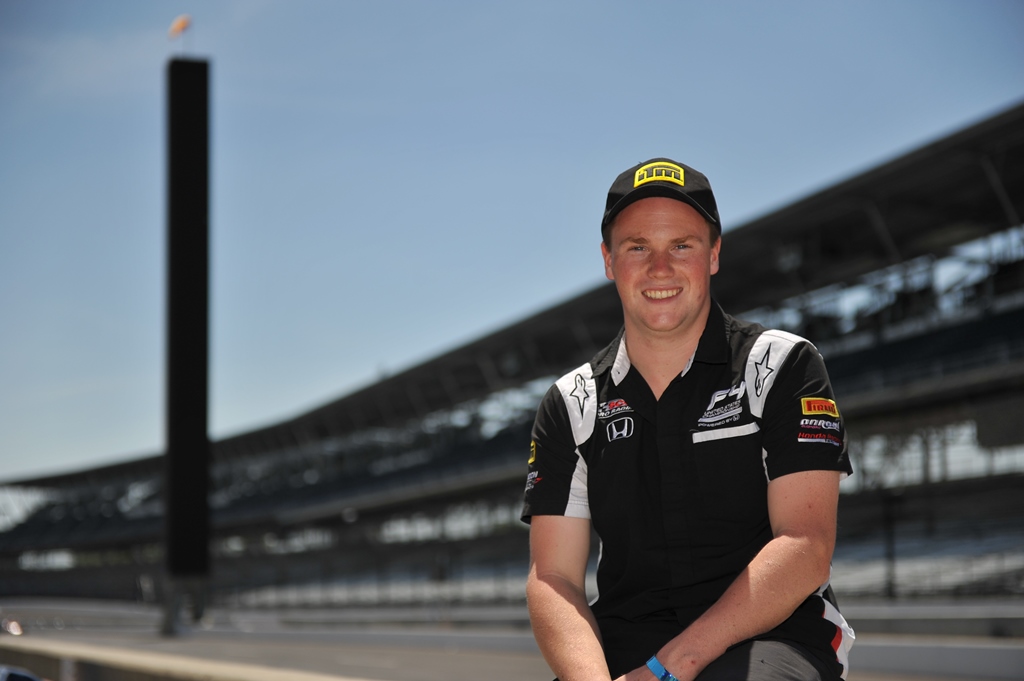 Leitch demonstrates speed at Indy US Formula 4