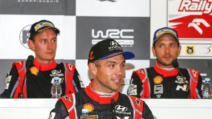 Paddon’s Podium Relief